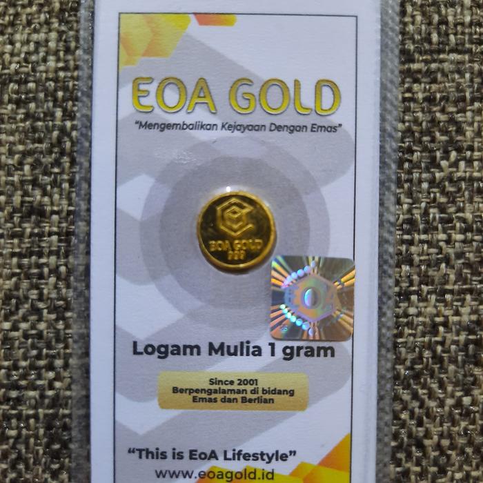 Logam Mulia 1 gram EOA Gold