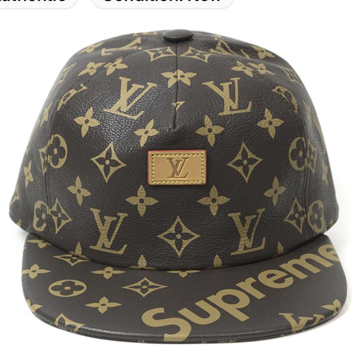 Topi Louis Vuitton Supreme Langka Original 1000%