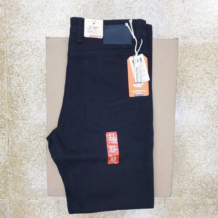 Celana Panjang Cardinal Original Hitam Celana Kanvas Jeans Black