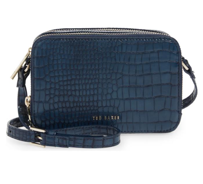 TED BAKER LONDON STINA EMBOSSED BAG FAUX LEATHER BY MADAME JASTIP USA