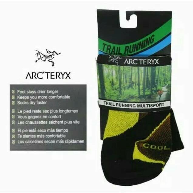 kaos kaki gunung ARC'TERYX tebel anti bakterial Original