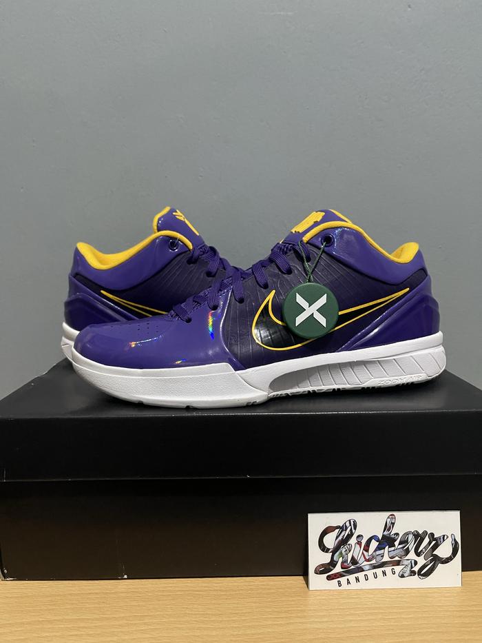 Undefeated x Nike Zoom Kobe 4 Protro Lakers ORIGINAL