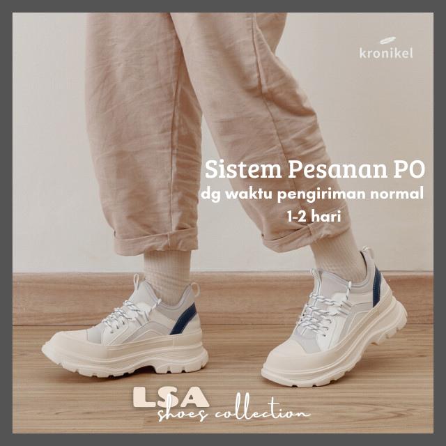 [PREMIUM LOKAL BRAND] KRONIKEL PROJECT // MIKO - Navy Ivory