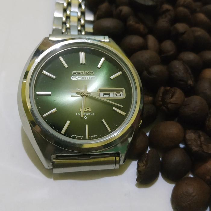 seiko actus ss vintage jdm green dial