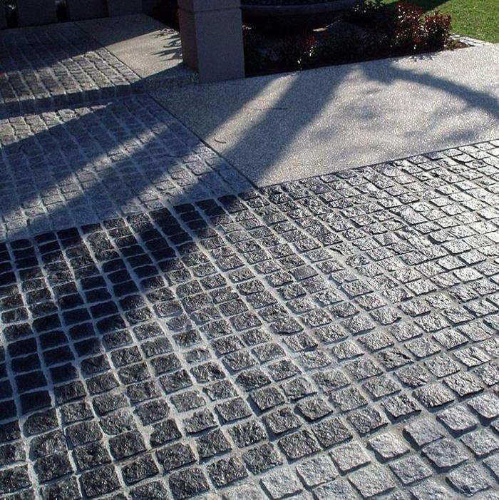Andesit coble 10x10 batu alam carport