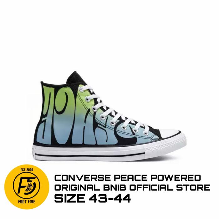 Sepatu Pria Converse All Star Peace Powered Original BNIB - 167891C