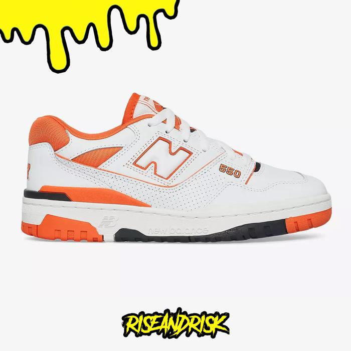 New Balance 550 Syracuse White Orange Original