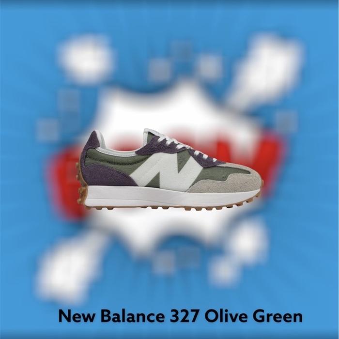 Nb 327 New Balance 327 Olive Green