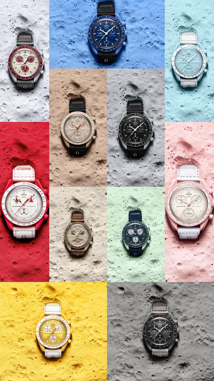 Swatch Omega Bioceramic Moonswatch / Omega Swatch