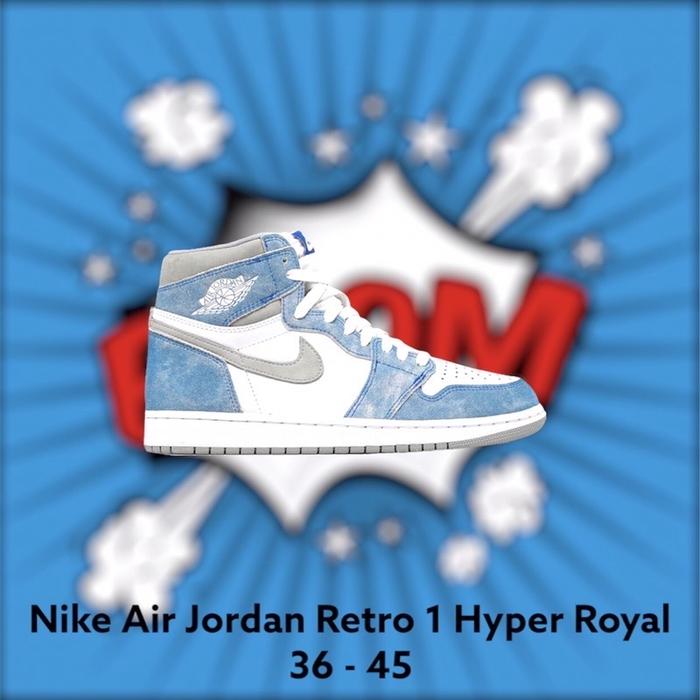 Nike Air Jordan Retro 1 Hi Hyperblue ORIGINAL