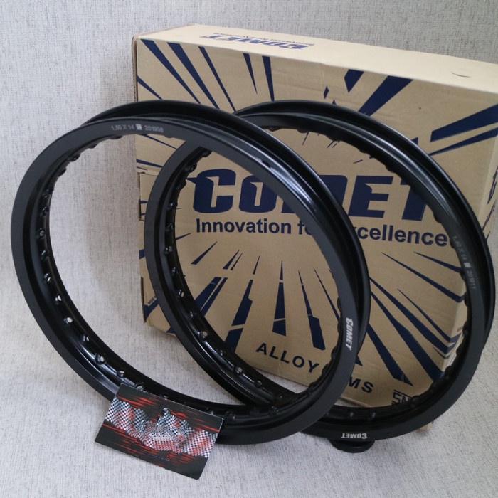 velg comet ring 17 160+tromol+jari 1set depan belakang honda crf 150