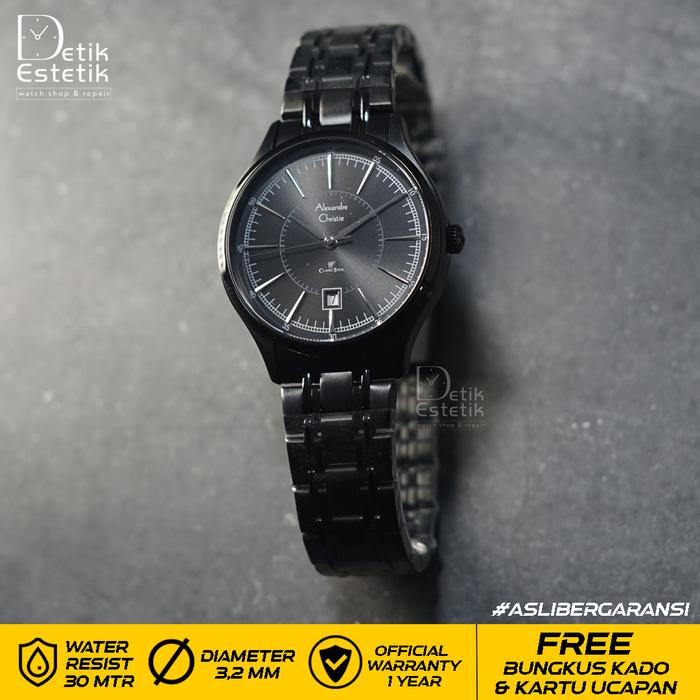 Alexandre Christie AC 8553 AC8553 Full Black Women Original