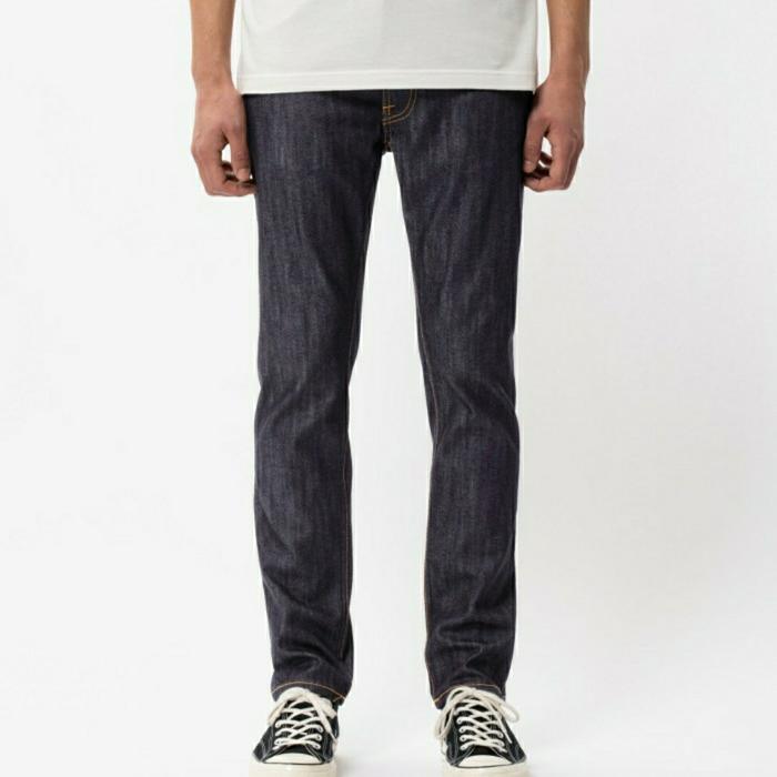 Nudie Jeans Lean Dean Dry Ecru Embo Original