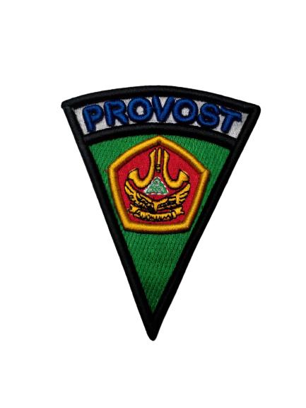 Brevet Pdl Bordir Timbul PROVOST Banser