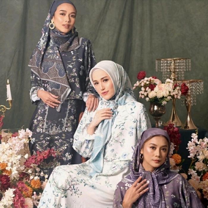 READYTARAVIH SCARF RADWAH | VOAL LASERCUT | PACKING BOX