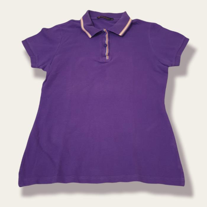 Kaos Polo Wanita Country Fiesta Warna Ungu