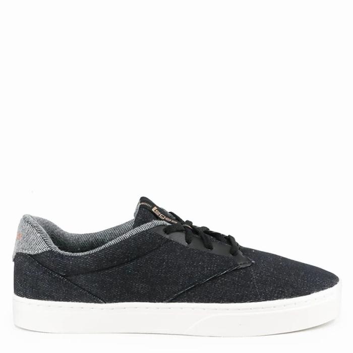League Legas Raleigh Denim La M sepatu lifestyle pria biru ori promo