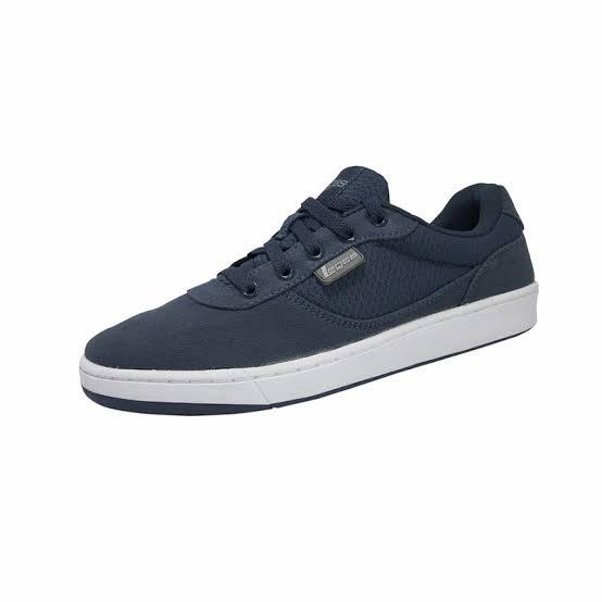 Sepatu League Legas Magnus La M pria sneakers biru ori promo