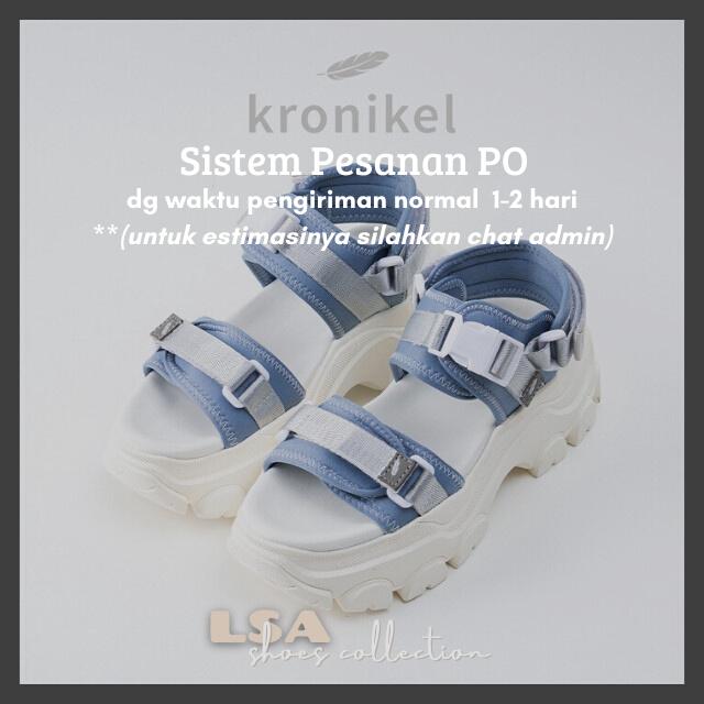 KRONIKEL PROJECT // OSAKA 2-in-1 Sandals - Blue Waves
