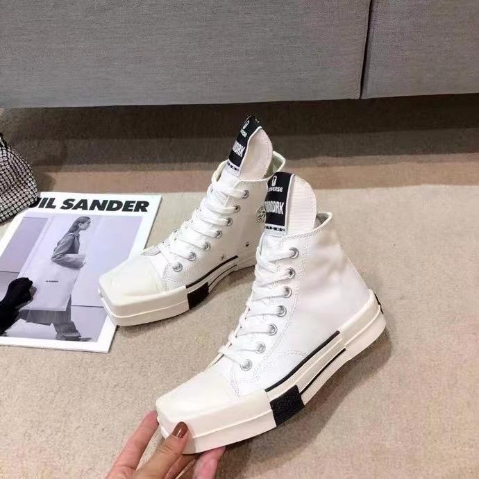 Rick Owens x Converse Turbodrk Chuck 70 High White