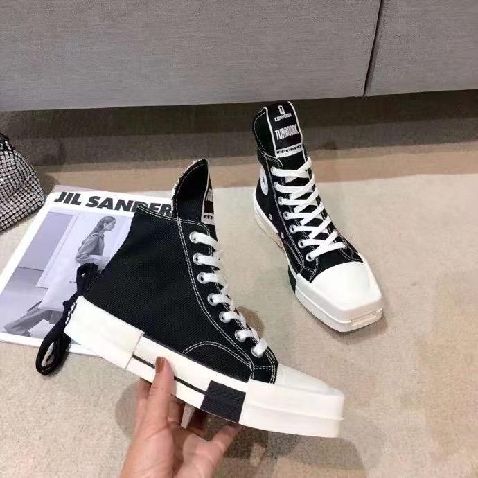 Rick Owens x Converse Turbodrk Chuck 70 High Black