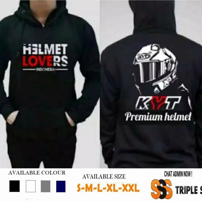 HOODIE JUMPER HELMET LOVERS INDONESIA - KYT PREMIUM HELMET