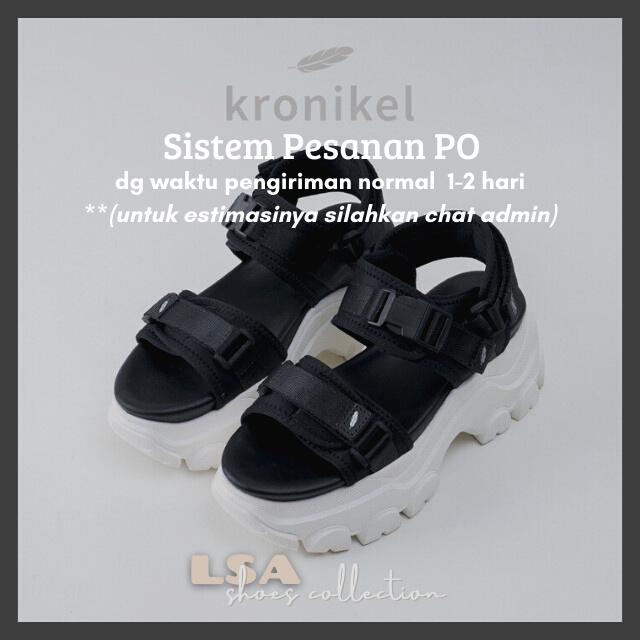 KRONIKEL PROJECT // OSAKA 2-in-1 Sandals - Classic Black