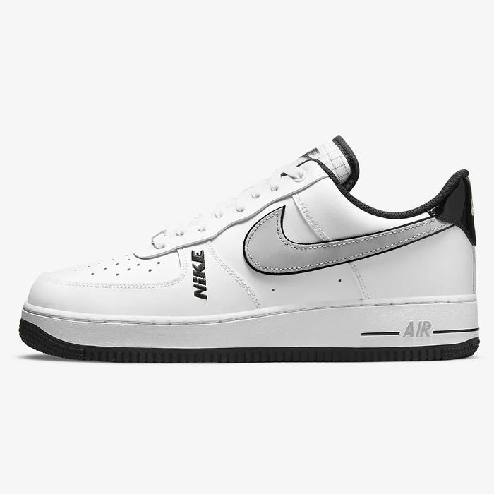 NIKE AIR FORCE 1 '07 LV8 WHITE BLACK WOLF GREY ORIGINAL