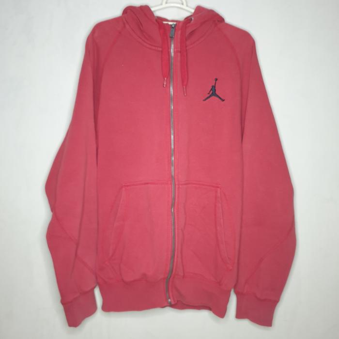 AIR JORDAN HOODIE JACKET MERAH RED
