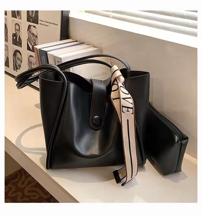 Tas Bahu Totebag Wanita Import Set 2in1 Shoulder Bag Tas Wanita 223683 2368