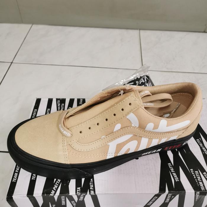 BNIB vans old skool Vlt Lx Patta almond ORIGINAL