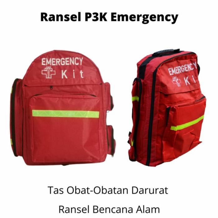 ransel tas P3K emergency , tas emergency , tas obat obatan darurat