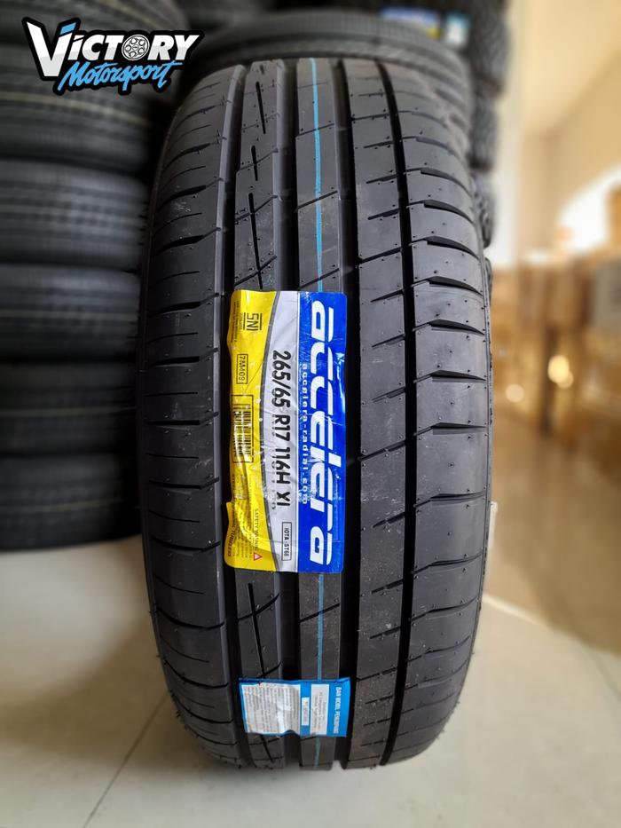 BAN MOBIL FORTUNER R17 UKURAN 265 65 RING 17 ACCELERA BUKAN ACHILLES