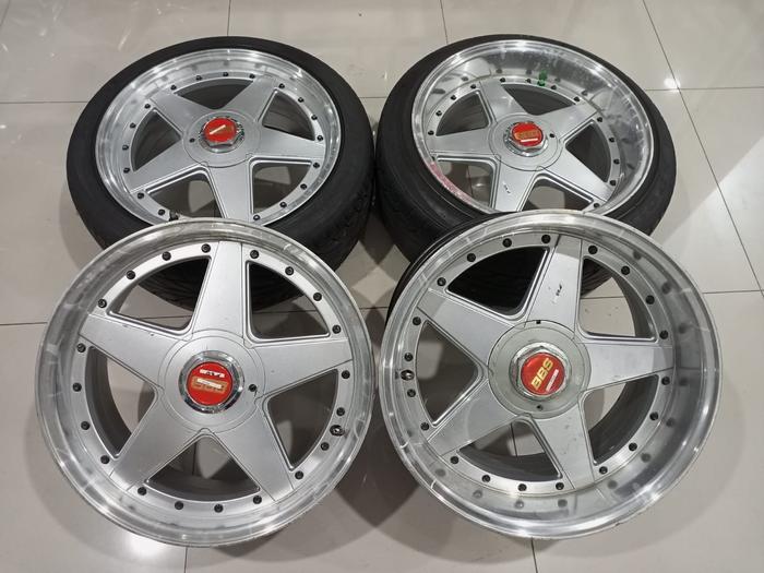 Velg Mobil Seken Racing BBS Celong Ring17 Lebar 7,5/9 Pcd 4x100/114