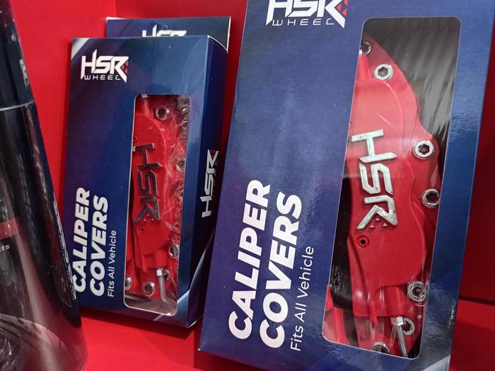 Cover Varasi Roda Mobil Racing Brembo HSR Murah Untuk Jazz Ayla Brio