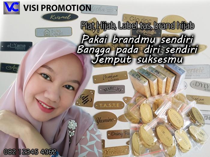 PLAT HIJAB, PLAT HIJAB MURAH, PLAT HIJAB CUSTUM