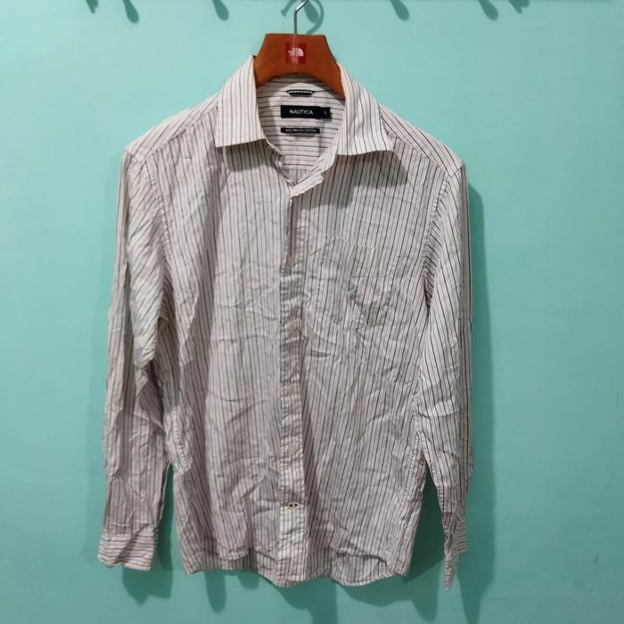 kemeja panjang nautica original