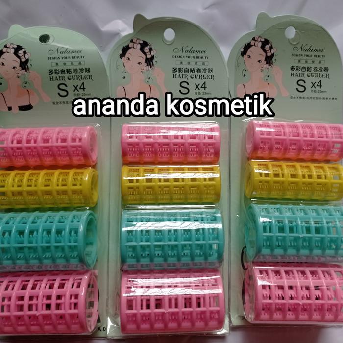 ROLL RAMBUT ISI 4 BESAR KECIL NALAMEI