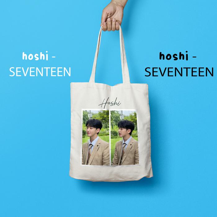 [HOSHI SEVENTEEN] I TOTEBAG SEVENTEEN MURAH I PHOTOCARD MINGYU I TOTEB