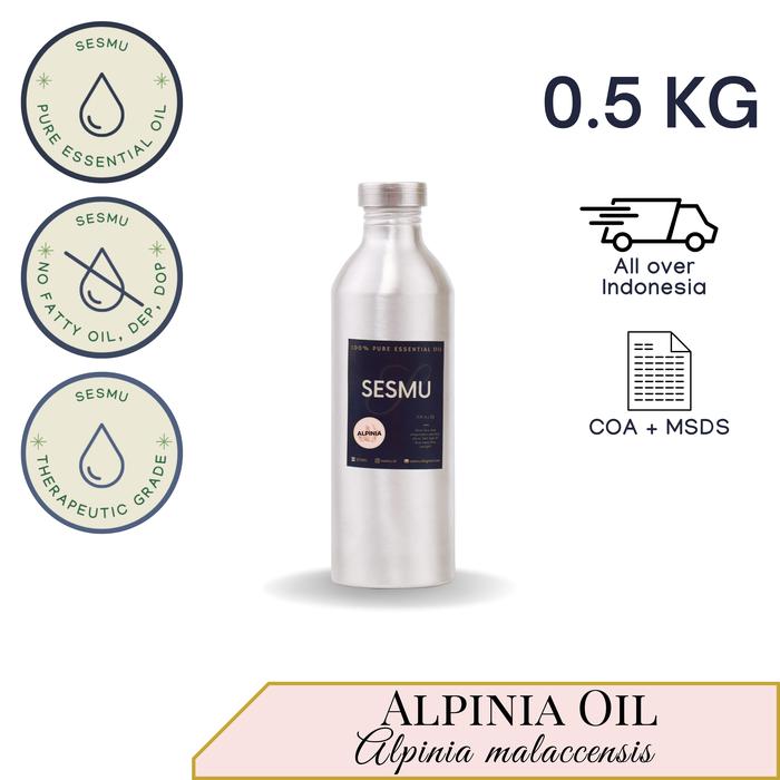500 GR / 500 ML ALPINIA (LENGKUAS) 100% PURE ESSENTIAL OIL / ATSIRI
