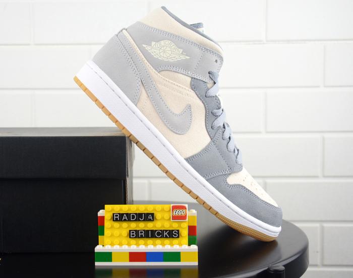 Nike Air Jordan 1 Mid SE "Coconut Milk" Particle Grey