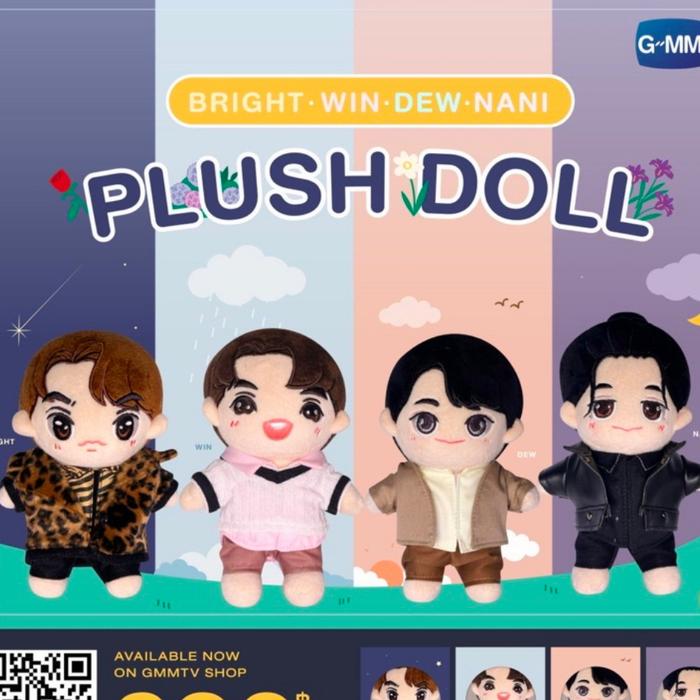 Ready All Team Set F4 Thailand Official GMM Merch ( 4 Plush Doll )