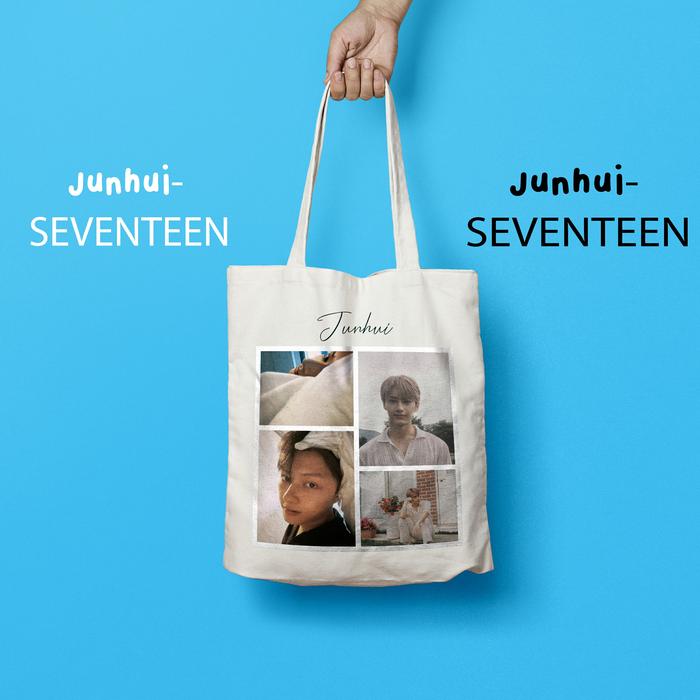 [JUNHUI SEVENTEEN] I TOTEBAG SEVENTEEN MURAH I PHOTOCARD MINGYU