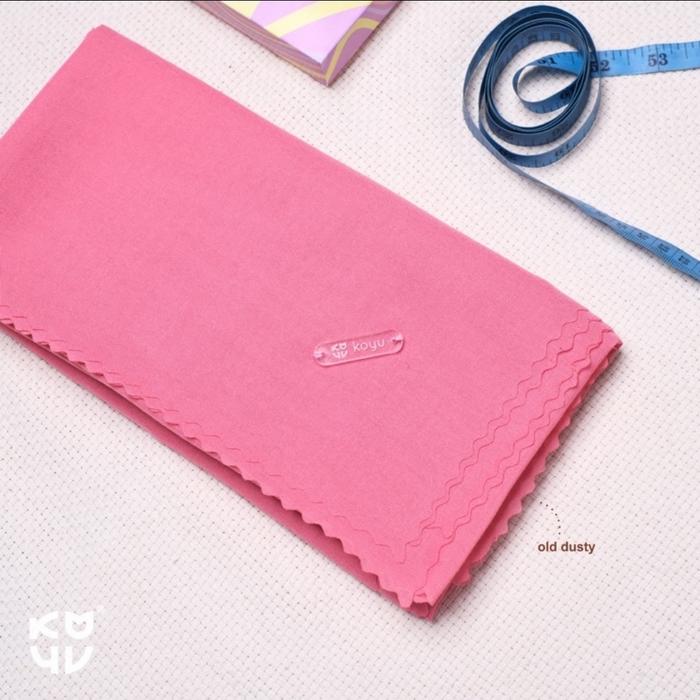 READY KOYU Hijab Hijab Segi Empat Voal Rosaline - Hijab Voal Plain