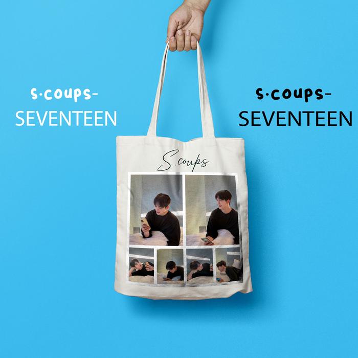 [SCOUPS SEVENTEEN] I TOTEBAG SEVENTEEN MURAH I PHOTOCARD MINGYU