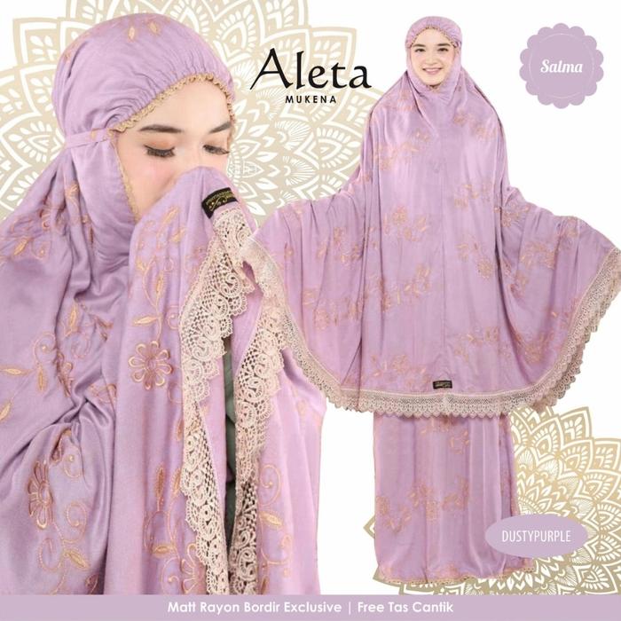 Aleta Mukena/ Mukena Dewas Motif/ Alat sholat wanita