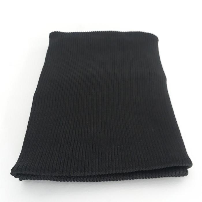 Rib Bur Babat Hitam 2X1 Untuk Jaket Pergelangan Tangan Pinggang dan
