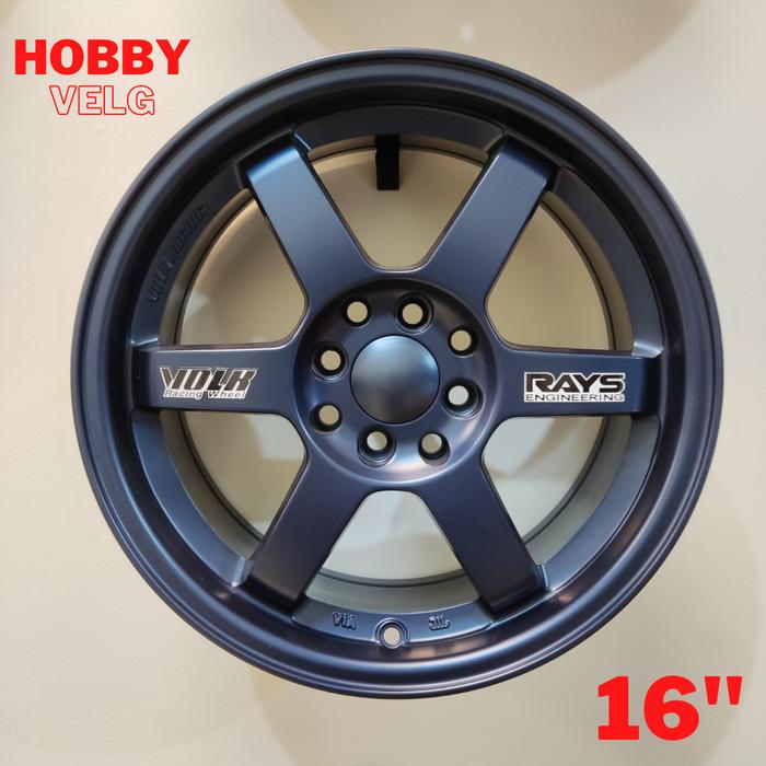 VELG MOBIL Rep. TE37 R16 x 7 8H 100/114,3 ET 40 MATT BLUE