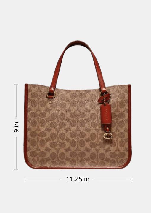 COACH TYLER CARRYALL 28 IN SIGNATURE CANVAS BY MADAME JASTIP USA