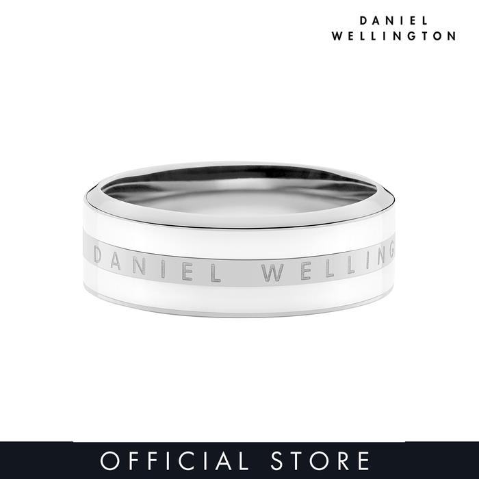Daniel Wellington Emalie Ring Satin White S 48 - DW00400046